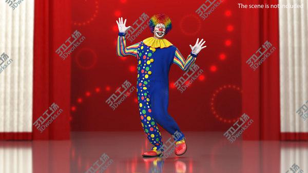 images/goods_img/20210312/3D Funny Clown Costume Rigged Fur/1.jpg